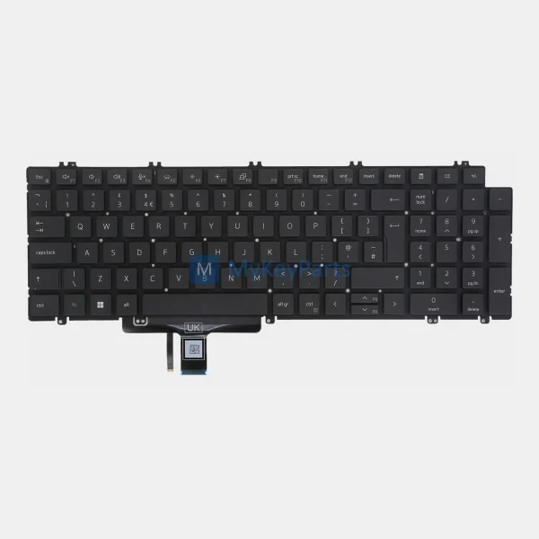 8210001009 UK Keyboard for Dell Latitude 5530 5531