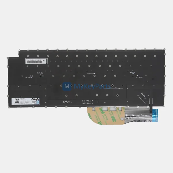 8210001011-1 UK Keyboard for Dell XPS 15 9510 XPS 17 9710